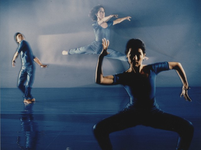 Photo:  Chris Callis<br/>LAURA DEAN DANCERS AND MUSICIANS<br/>'MAGNETIC' 1986